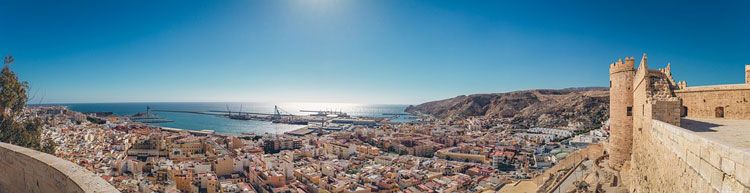 alcazaba-almeria-spanje autoverhuur