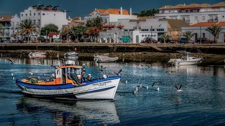 algarve portugal rivier autoverhuur