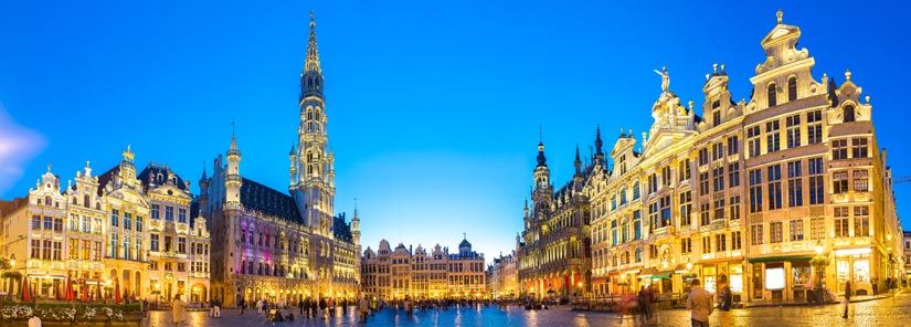 huurauto België grand place brussel belgie