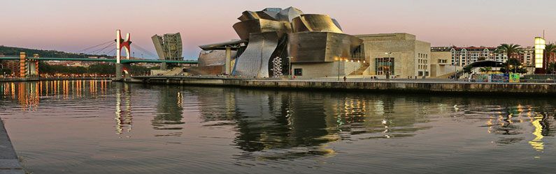 guggenheim museum bilbao spanje autoverhuur